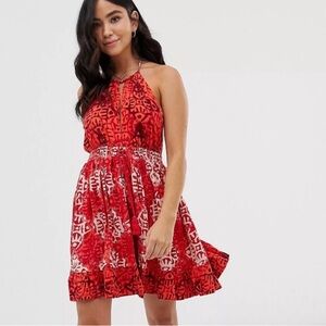 Lowest Posh Price for Free People NWT Beach Day Halter Minidress Size M